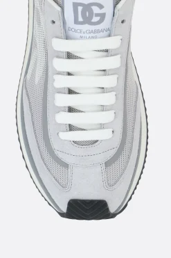 sneaker DG Cushion in rete e suede