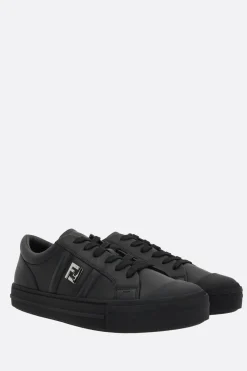 sneaker Domino in pelle liscia