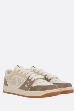 sneaker Egg Rocket in pelle liscia e suede