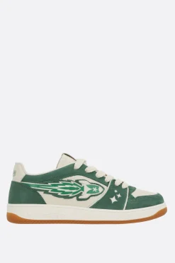 sneaker Egg Rocket in pelle liscia e nabuk