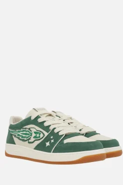 sneaker Egg Rocket in pelle liscia e nabuk