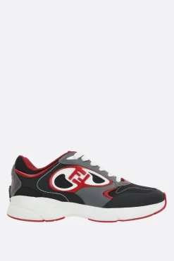 sneaker Fendi Forward in mesh e pelle