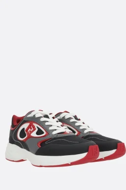 sneaker Fendi Forward in mesh e pelle