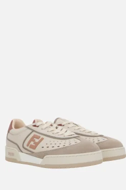 sneaker Fendi Match in pelle liscia e suede
