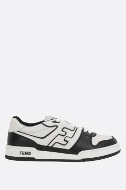 sneaker Fendi Match in pelle liscia
