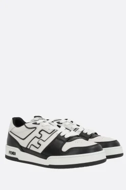 sneaker Fendi Match in pelle liscia