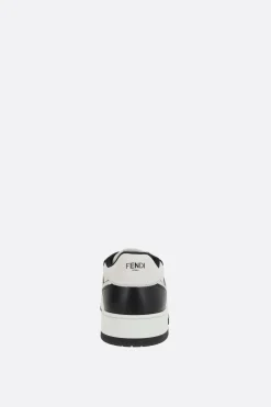 sneaker Fendi Match in pelle liscia