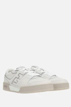 sneaker Fendi Match in pelle liscia