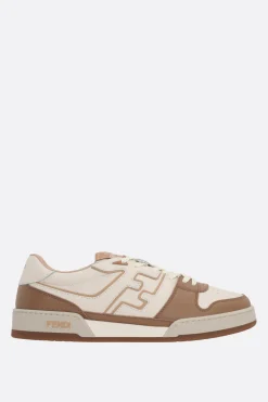 sneaker Fendi Match in pelle liscia