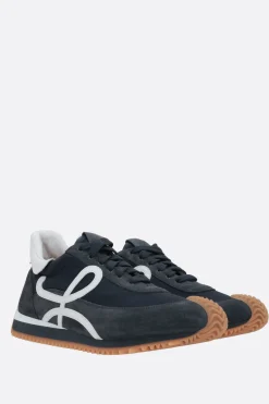 sneaker Flow in suede e nylon