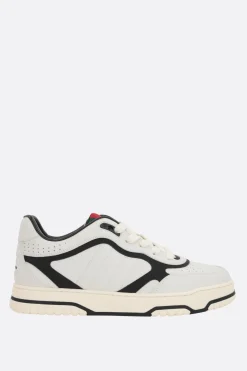 sneaker Gucci Re-Web in pelle liscia