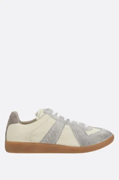 sneaker Replica in nylon e suede