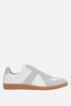sneaker Replica in pelle liscia e suede