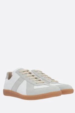 sneaker Replica in pelle liscia e suede