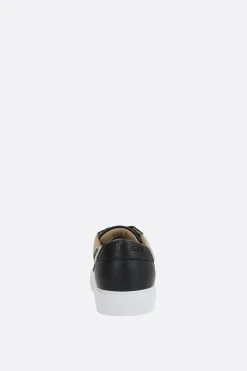 sneaker Salmond in canvas e pelle liscia