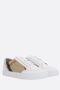 sneaker Salmond in canvas e pelle liscia