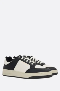 sneaker SL/61 in pelle martellata e traforata