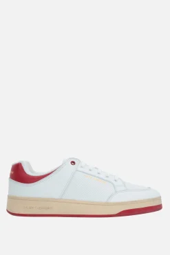 sneaker SL/61 in pelle martellata e traforata