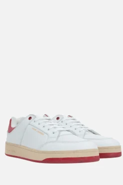 sneaker SL/61 in pelle martellata e traforata