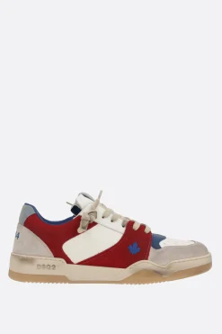 sneaker Spiker in pelle e suede