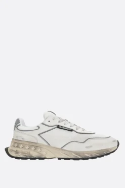 sneaker Sprinter in pelle liscia e rete