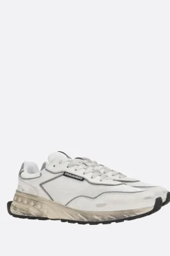 sneaker Sprinter in pelle liscia e rete