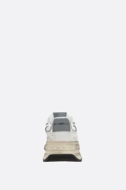 sneaker Sprinter in pelle liscia e rete