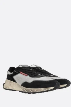 sneaker Sprinter in suede e rete