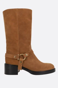 stivale biker Dakota in suede