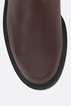 stivale Fendi Frame in pelle martellata