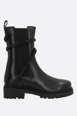 stivaletto chelsea Cleo in pelle liscia