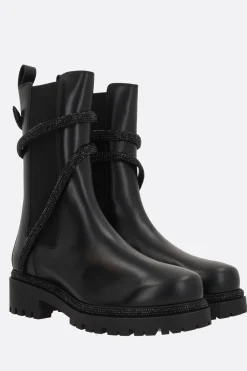 stivaletto chelsea Cleo in pelle liscia