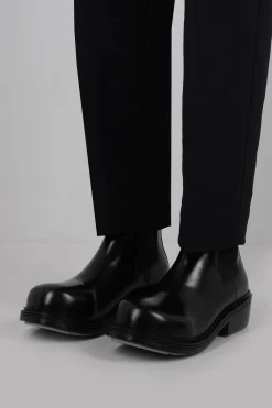 stivaletto chelsea Fireman in pelle spazzolata