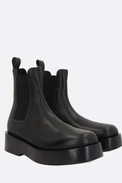 stivaletto chelsea Torino in pelle liscia