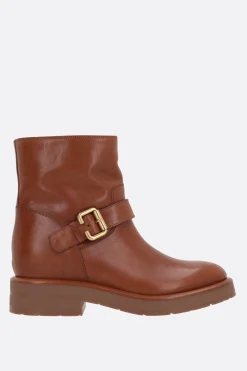 stivaletto Coddington in pelle liscia