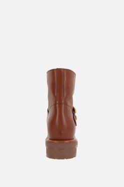 stivaletto Coddington in pelle liscia