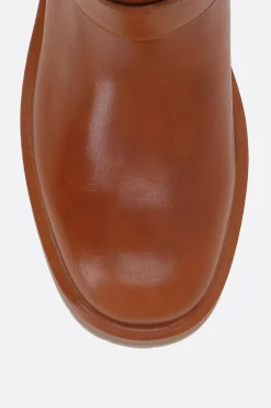 stivaletto Coddington in pelle liscia