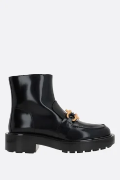 stivaletto Monsieur in pelle lucida