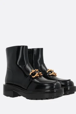 stivaletto Monsieur in pelle lucida