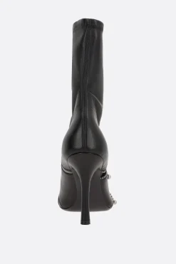 stivaletto Peep in nappa