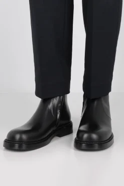 stivaletto Strut in pelle liscia