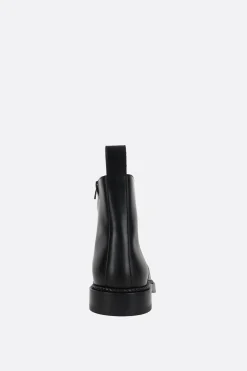 stivaletto Strut in pelle liscia