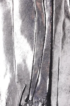 top in raso plissé laminato