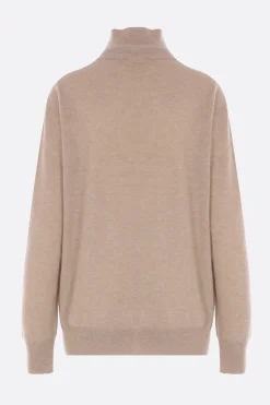 top Jabari in maglia di cashmere