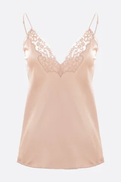 top lingerie in raso e pizzo