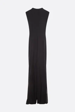 top-abito Pebble in crepe de chine