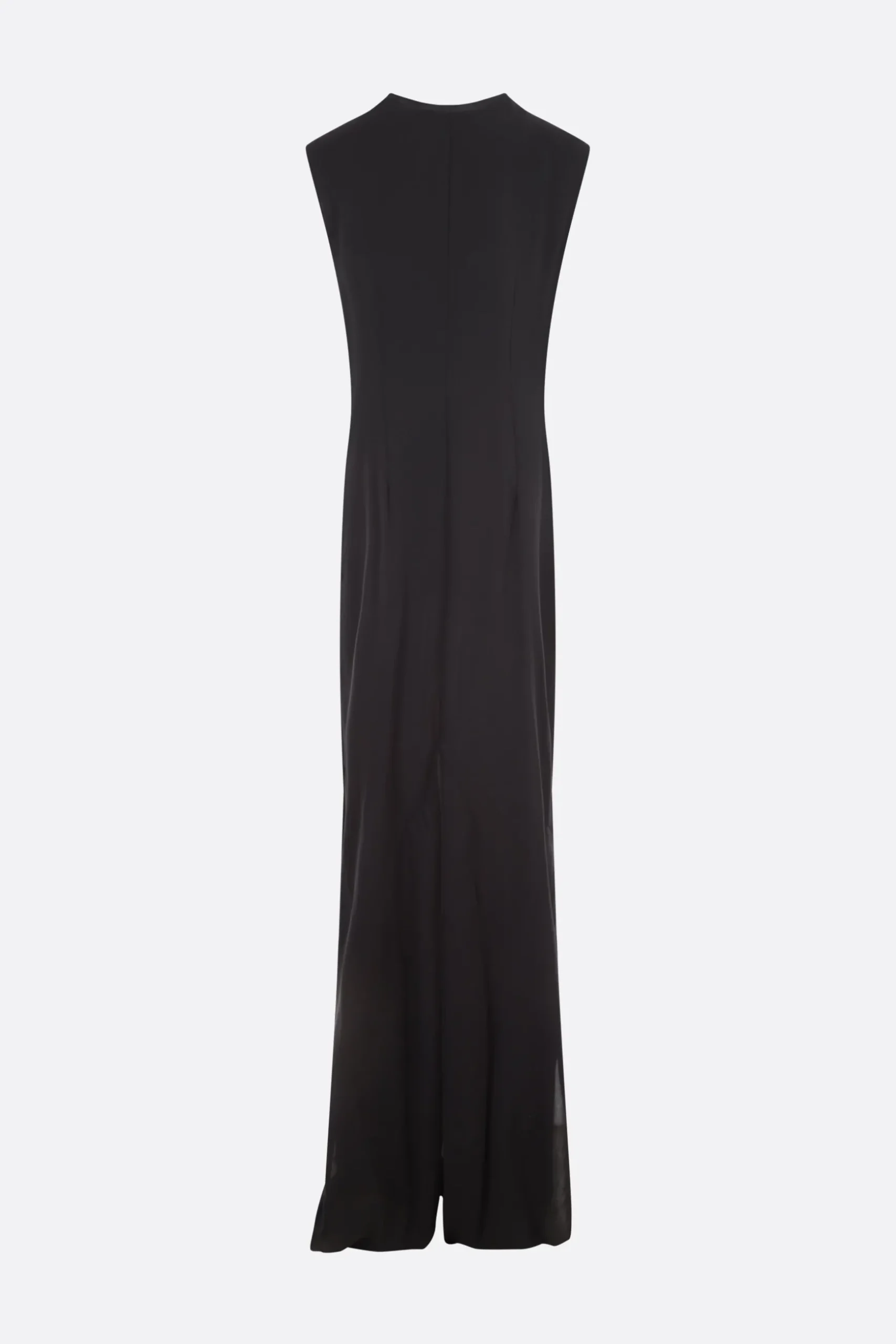 top-abito Pebble in crepe de chine