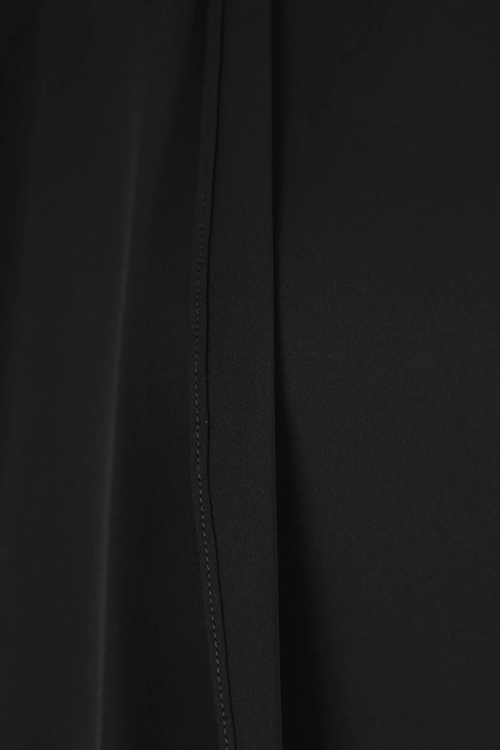 top-abito Pebble in crepe de chine