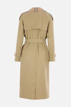 trench doppiopetto Castleford in gabardine