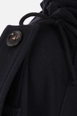 trench doppiopetto in gabardine